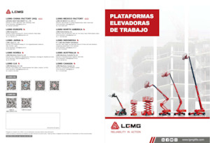 Plataformas articuladas de ruedas LGMG  AR16J-2