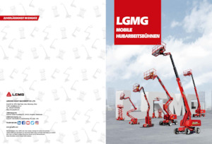 Plataformas articuladas de ruedas LGMG  A13JE-LI