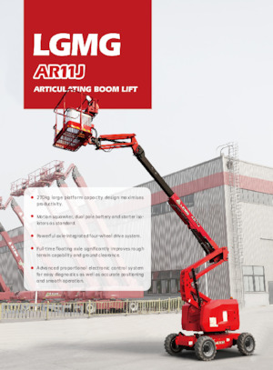 Plataformas articuladas de ruedas LGMG  AR11J