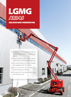 Plataformas articuladas de ruedas LGMG  AR14J