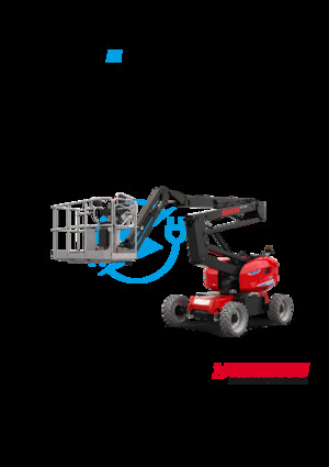 Plataformas articuladas de ruedas Manitou ATJ 46 e