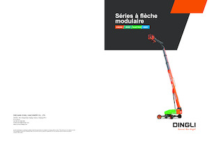 Plataformas articuladas de ruedas Dingli BA16CERT2