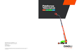 Plataformas articuladas de ruedas Dingli BA24CERT2