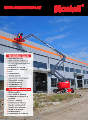 Plataformas articuladas de ruedas Mantall HZ180JRT