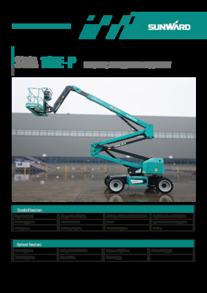 Plataformas articuladas de ruedas Sunward SWA18JE-P