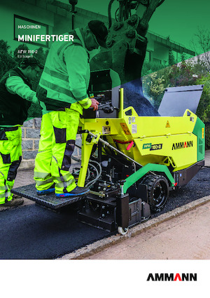 Extendedoras asfálticas  de ruedas Ammann AFW 150-2