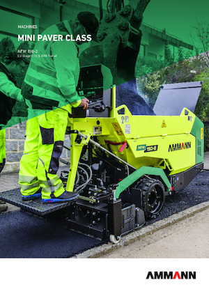 Extendedoras asfálticas  de ruedas Ammann AFW 150-2