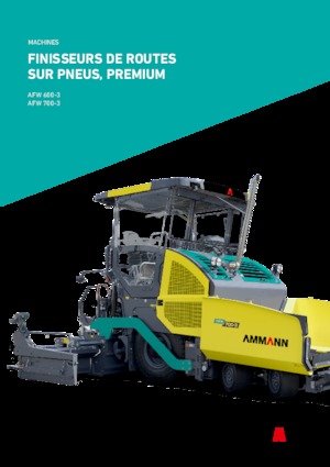 Extendedoras asfálticas  de ruedas Ammann AFW 700-3