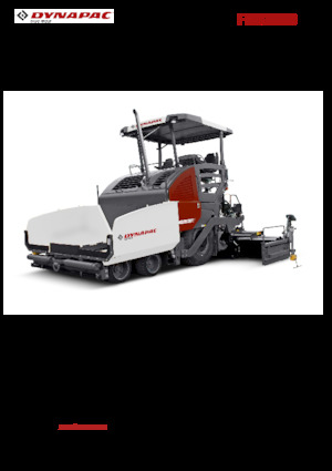 Extendedoras asfálticas  de ruedas Dynapac F2500WS
