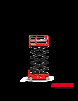 Plataformas de tijeras de ruedas Manitou 120 SE S3
