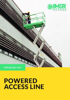 Plataformas de tijeras de ruedas Imer IM 5980 AC