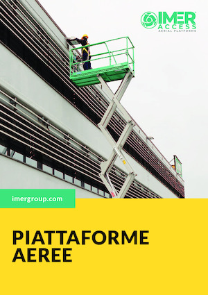 Plataformas de tijeras de ruedas Imer IM 5980 AC