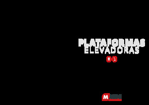 Plataformas de tijeras de ruedas MAGNI ES0607EP