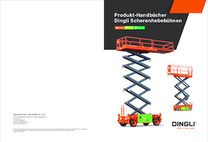 Plataformas de tijeras de ruedas Dingli JCPT3225HRT