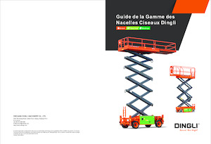 Plataformas de tijeras de ruedas Dingli JCPT3225HRT