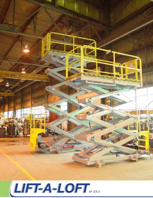 Plataformas de tijeras de ruedas Lift-A-Loft MP10 - SPL