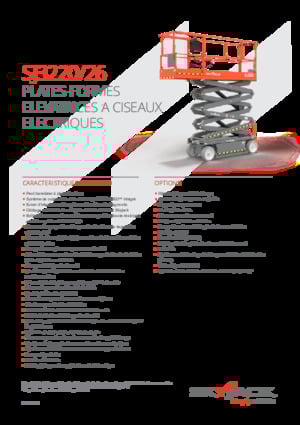 Plataformas de tijeras de ruedas Skyjack SJ3226 