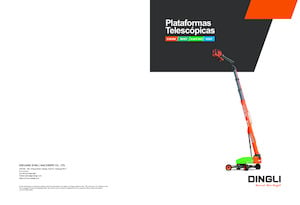 Plataformas telescópicas de ruedas Dingli BA41RT