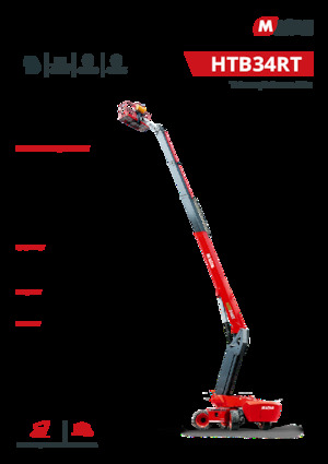 Plataformas telescópicas de ruedas MAGNI HTB34RT
