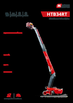 Plataformas telescópicas de ruedas MAGNI HTB34RT