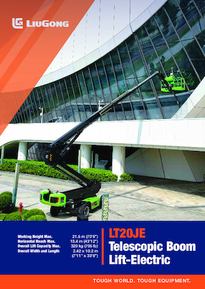 Plataformas telescópicas de ruedas Liugong LT20JE