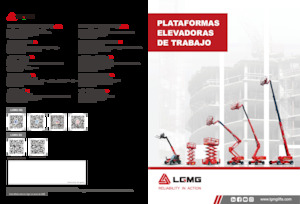 Plataformas telescópicas de ruedas LGMG  T26JE-2