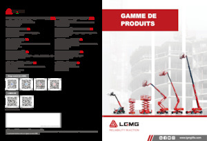 Plataformas telescópicas de ruedas LGMG  T14J-2