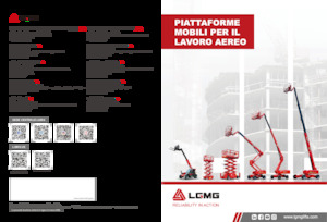 Plataformas telescópicas de ruedas LGMG  T18J-2