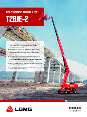 Plataformas telescópicas de ruedas LGMG  T26JE-2