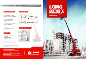 Plataformas telescópicas de ruedas LGMG  T28J-H