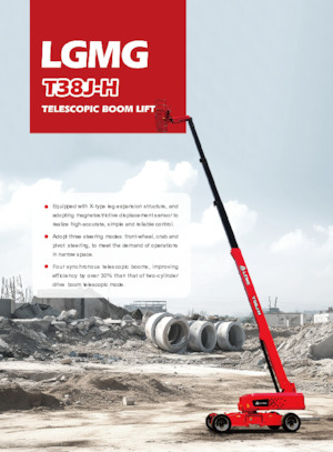 Plataformas telescópicas de ruedas LGMG  T38J-H