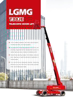 Plataformas telescópicas de ruedas LGMG  T38JE