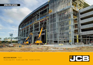 Plataformas telescópicas de ruedas JCB T65D