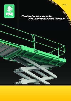 Plataformas telescópicas de ruedas Imer IT 100 E