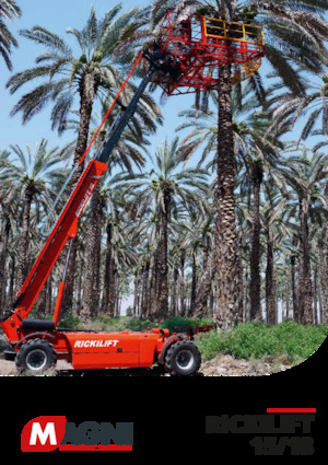 Plataformas telescópicas de ruedas MAGNI Ricklift 15