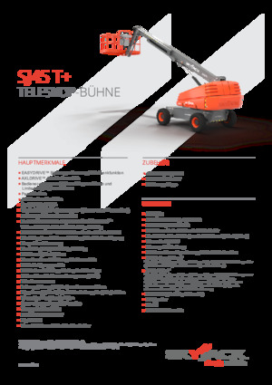 Plataformas telescópicas de ruedas Skyjack SJ 45 T+