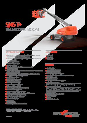 Plataformas telescópicas de ruedas Skyjack SJ 45 T+