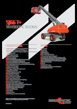 Plataformas telescópicas de ruedas Skyjack SJ 66 T+
