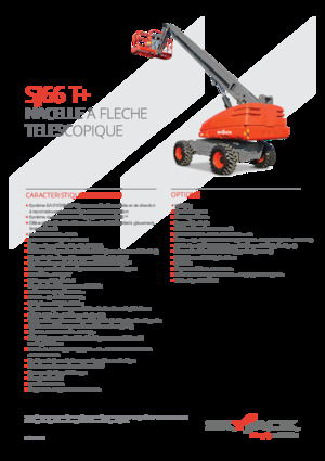 Plataformas telescópicas de ruedas Skyjack SJ 66 T+