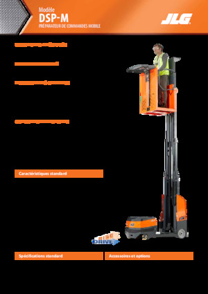 Plataformas verticales JLG DSP-M