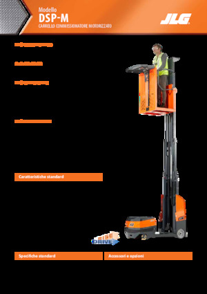 Plataformas verticales JLG DSP-M