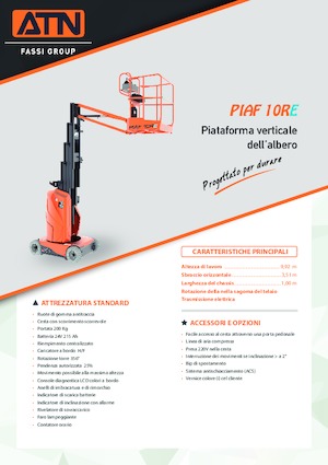 Plataformas verticales ATN PIAF 10RE