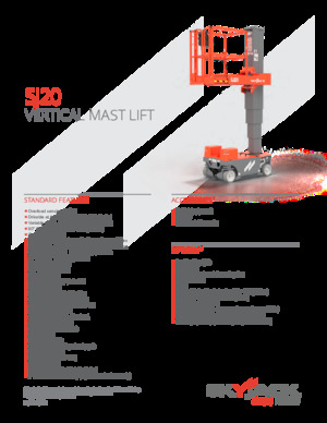 Plataformas verticales Skyjack SJ 20