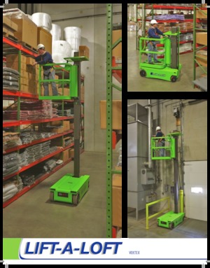 Plataformas verticales Lift-A-Loft Vertex 
