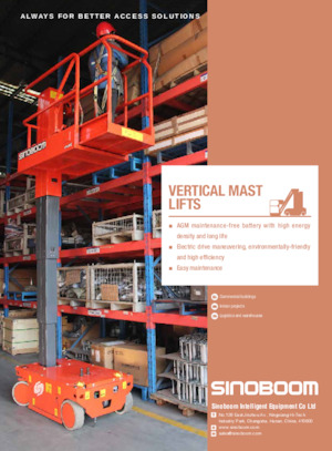 Plataformas verticales Sinoboom VM04E 