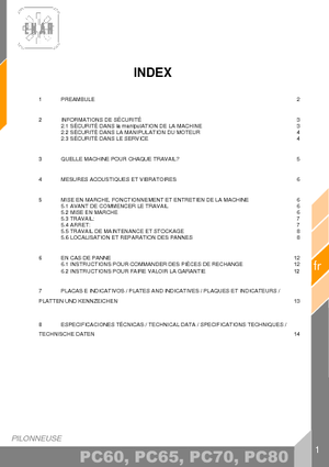 Apisonadores a gasolina y diesel Enar PC 65 R2T