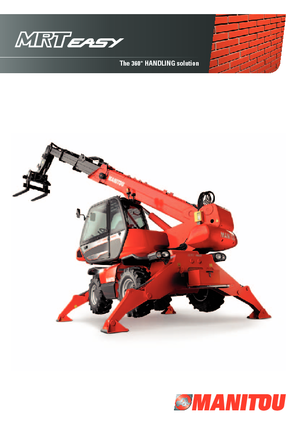 Manipuladoras telescópicas con vehículo superpuesto Manitou MRT 1840 Easy