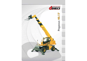 Manipuladoras telescópicas con vehículo superpuesto Dieci Pegasus 40.17