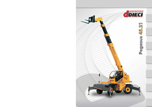 Manipuladoras telescópicas con vehículo superpuesto Dieci Pegasus 45.21