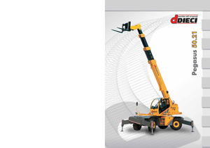 Manipuladoras telescópicas con vehículo superpuesto Dieci Pegasus 50.21
